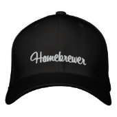 Homebrewer Bestickte Baseballkappe (Vorderseite)