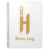 Homebrewing Logbuch Notizblock (Vorderseite)