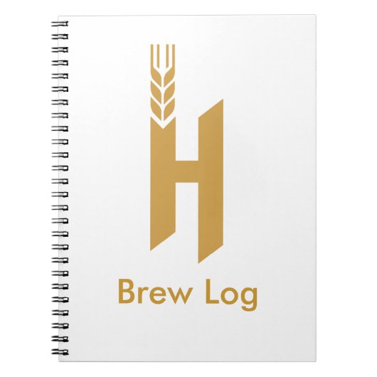 Homebrewing Logbuch Notizblock (Vorderseite)