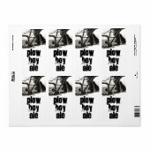 Homebrewing Suppen Beer Plough Ale Field Label (Vorne)