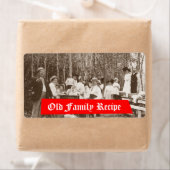 Homebrewing Suppen Bier Label Alte Familie Rezept (Insitu)