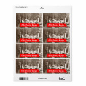 Homebrewing Suppen Bier Label Alte Familie Rezept (Vorne)