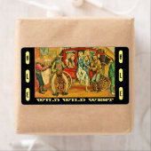Homebrewing Western West Beer Bree Flasche Label (Insitu)