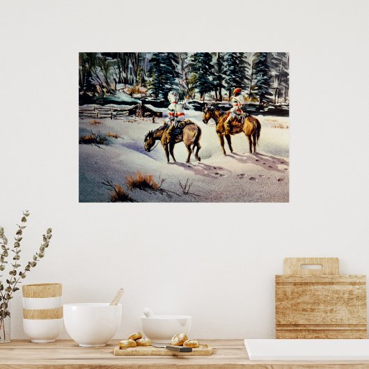 HOMECOMING by SHARON SHARPE Poster (Küche)