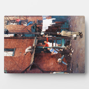 Homecoming G.I. Fotoplatte