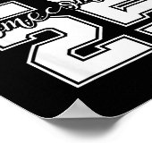 Homecoming Hoco 2025 School Team Spirit Reunion Fo Poster (Ecke)