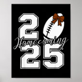Homecoming Hoco 2025 School Team Spirit Reunion Fo Poster (Vorne)