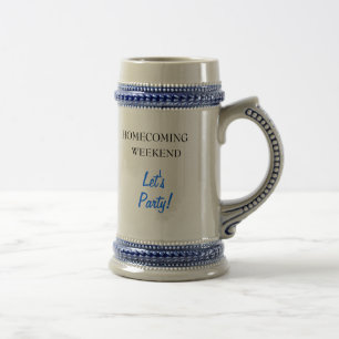 HOMECOMING "Lasst uns feiern" Stein (Keramik) Bierglas