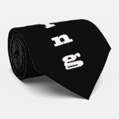 Homecoming Mum Design Necktie Krawatte (Gerollt)