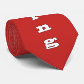 Homecoming Mum Necktie Krawatte (Gerollt)