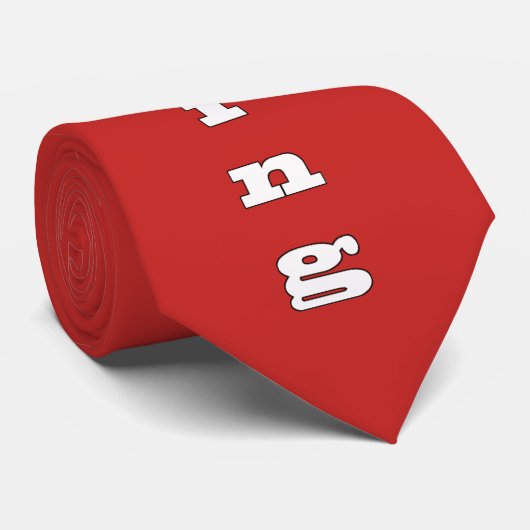 Homecoming Mum Necktie Krawatte (Gerollt)