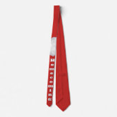Homecoming Mum Necktie Krawatte (Rückseite)