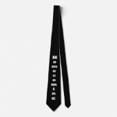 Homecoming Mum Necktie Krawatte (Vorderseite)