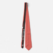 Homecoming Mum Necktie Krawatte (Rückseite)