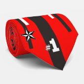 Homecoming Mum Necktie Red Krawatte (Gerollt)