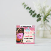 Homecoming Queen Campaign Flyer Enclosure Card Begleitkarte (Stehend Vorderseite)