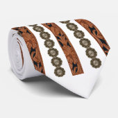 Homecomoming Mum Western Style Necktie Krawatte (Gerollt)