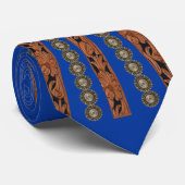 Homecomoming Mum Western Style Necktie Krawatte (Gerollt)