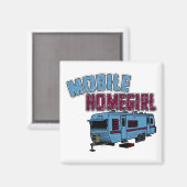 Homegirl Magnet (Vorderseite/Rückseite)
