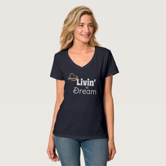 Homegrown and Livin' the Dream T - Shirt (Vorderseite Vollansicht)