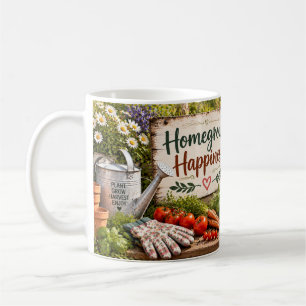 Homegrown Happiness Gartnermug Kaffeetasse