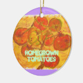 homegrown Tomaten Keramikornament (Links)