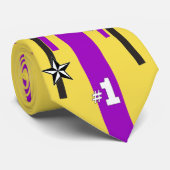 Homekomierende Football Mum Necktie Krawatte (Gerollt)