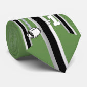 Homekomierende Football Mum Necktie Krawatte (Gerollt)