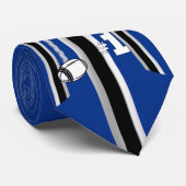 Homekomierende Football Mum Necktie Krawatte (Gerollt)