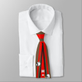 Homekomierende Football Mum Necktie Krawatte (Gebunden)