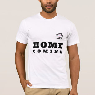 Homekomierende Herztypografie T-Shirt