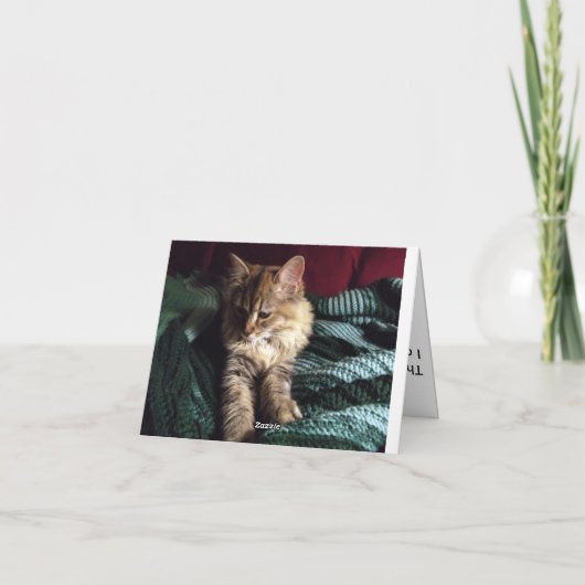 Homekoming Dankeskarte (Rückseite)