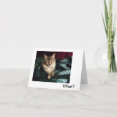 Homekoming Dankeskarte (Vorderseite)