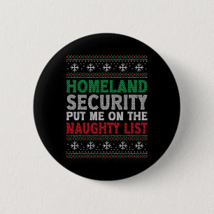 Homeland Security hat mich auf die unartige Liste Button