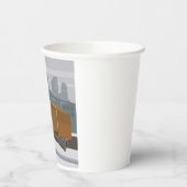 Homeless Man Holding Help Sign Urban Poverty Pappbecher (Links)