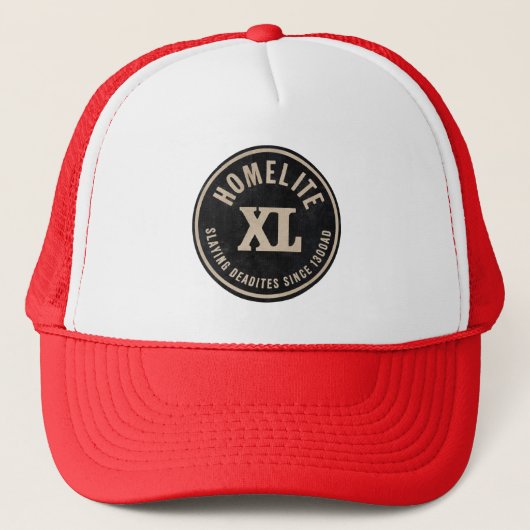 HOMELITE XL Verlegung Deadites seit 1300AD Trucker Truckerkappe (Vorderseite)