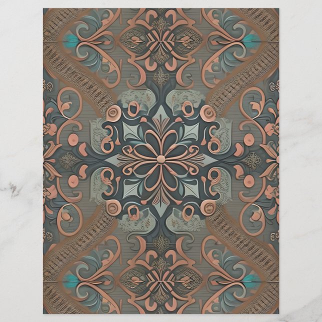 Homely cottage pattern (Vorderseite)