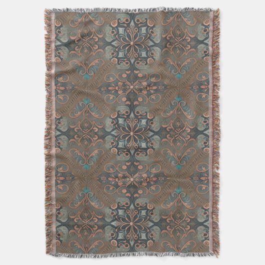 Homely cottage pattern decke (Vorderseite Vertikal)