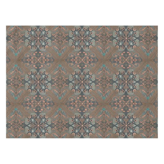 Homely cottage pattern tischdecke (Vorderseite (Horizontal))