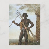Homem africano (afrikanischer Mann) von Albert Eck Postkarte (Vorderseite)