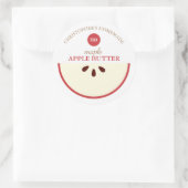 Homemade Apple Butter Runder Aufkleber (Tasche)