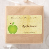 Homemade Apple Canning Label (Insitu)