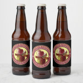 Homemade Apple Cider Template Bierflaschenetikett (Flaschen)