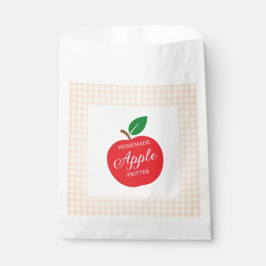 Homemade Apple Fritter Baby Shower Geschenktütchen (Vorderseite)