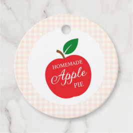 Homemade Apple Pie Baby Shower Geschenkanhänger