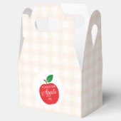 Homemade Apple Pie Baby Shower Geschenkschachtel (Geöffnet)