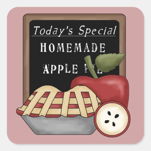 Homemade Apple Pie Sticker (Vorderseite)