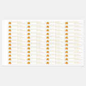 Homemade Apricot-Marmelade Etiketten (Blatt)