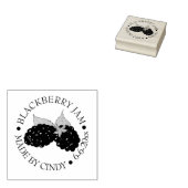 Homemade BlackBerry Jam Jelly behält sich vor von Gummistempel (Stempel)