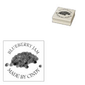 Homemade Blueberry Jam Jelly behält sich vor von Gummistempel (Stempel)